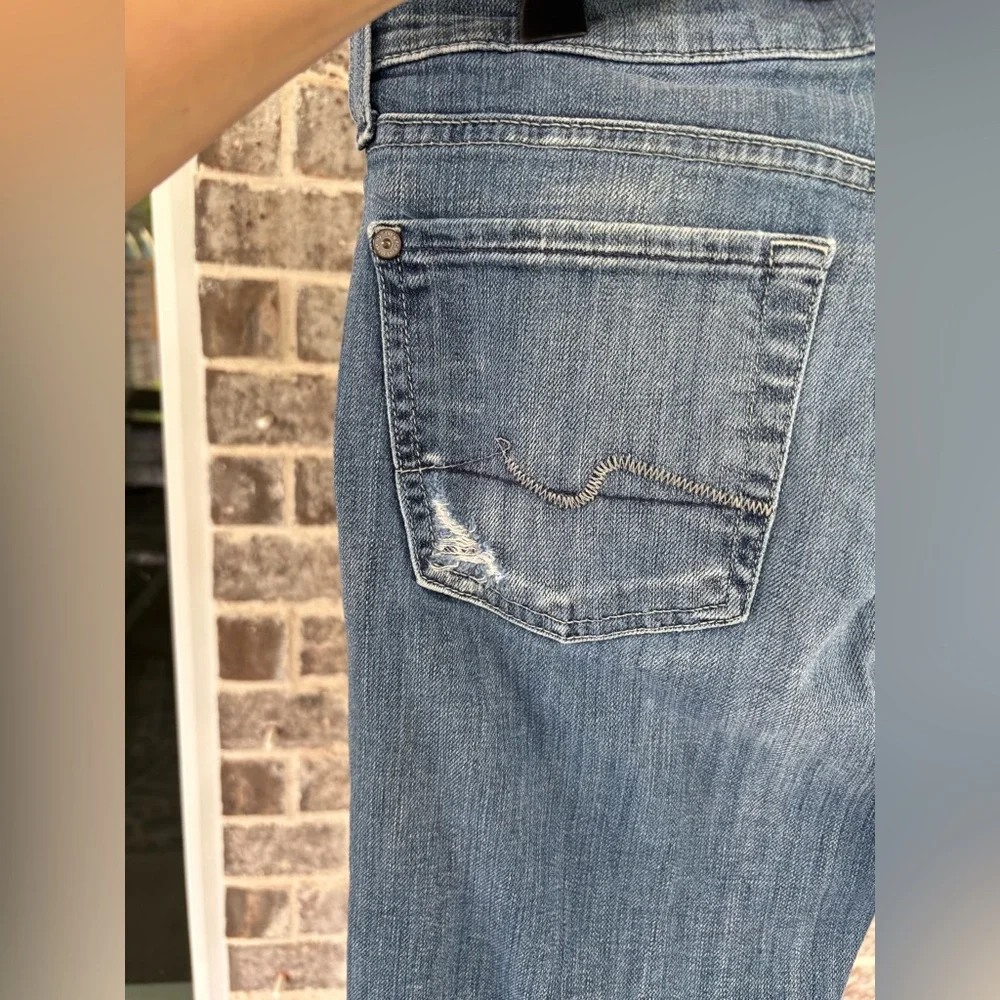 7 for All Mankind Roxanne Denim Jeans - Picture 7 of 10